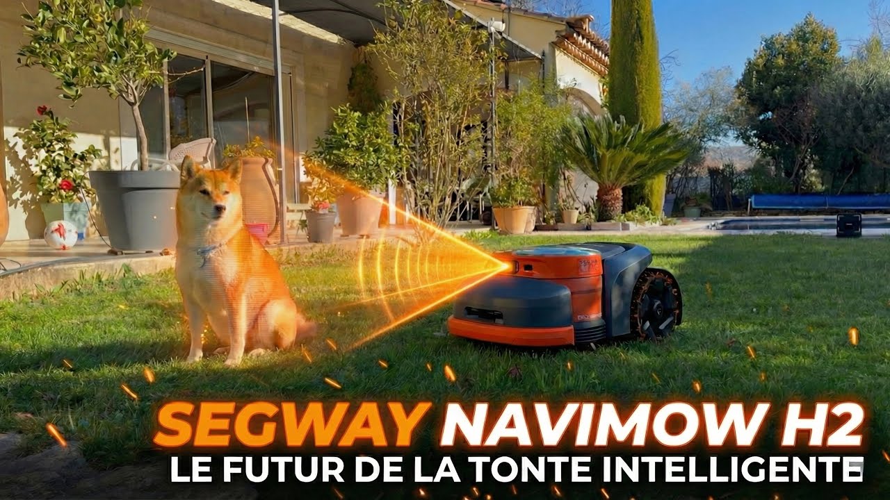 CE NAVIMOW H2 EST INCROYABLE ! ROBOT TONDEUSE SEGWAY SERIE 2 !