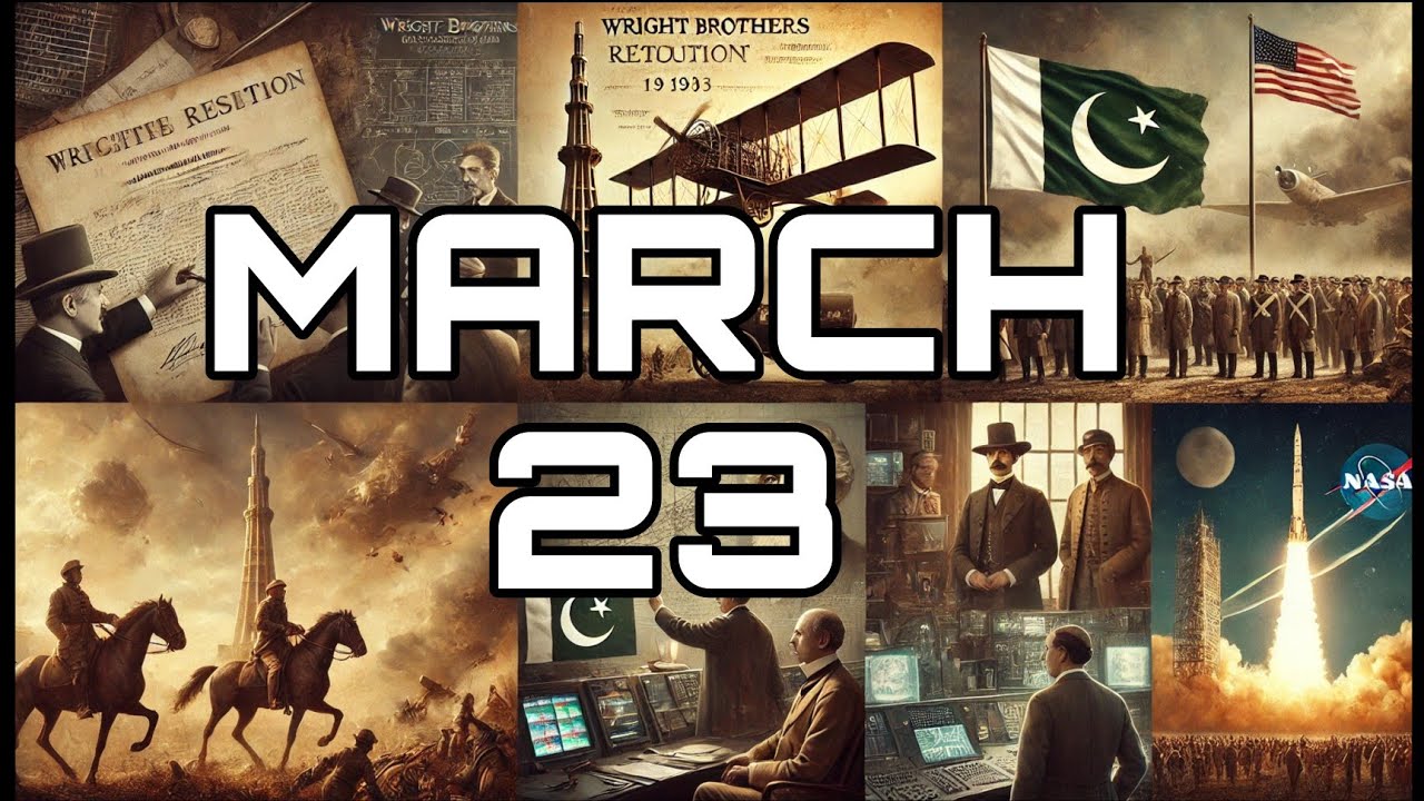 Unforgettable Moments in History That Happened on March 23 | The Date Diary