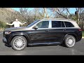 Mercedes-Maybach GLS600 2021 года - это ультра-люксовый внедорожник за $175000 который прыгает