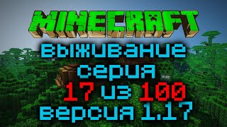 Выживание Minecraft Версия 1.17.1 Серия 17 Из 100