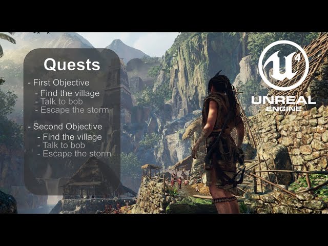Unreal Engine - Quest System Tutorial (2/4) 