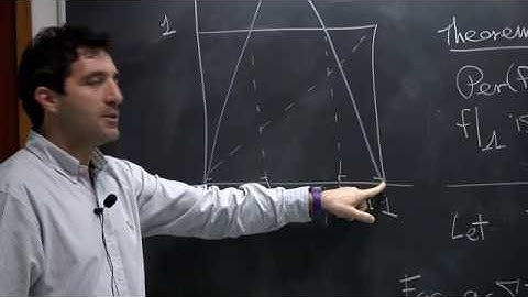 Dynamical Systems - Stefano Luzzatto - Lecture 15