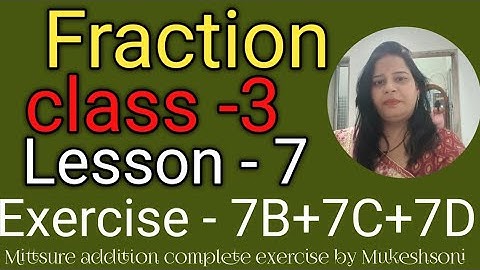 Class-3,lesson-7#exercise7b+c+d #Geometry#maths#mittsure complete exercise by Mukesh soni