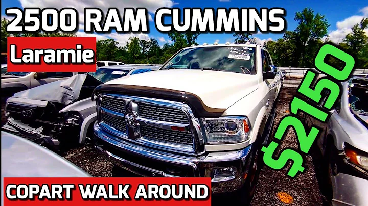 Copart Walk Around RAM 2500 Laramie $2150!