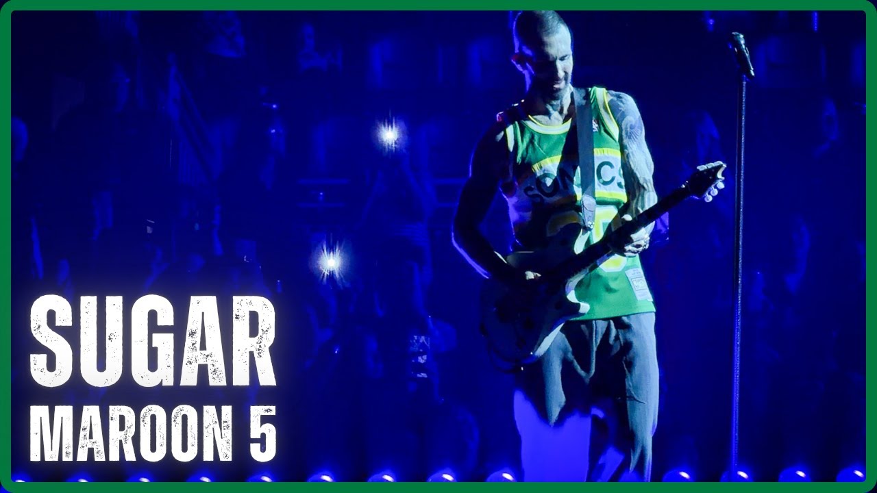 Maroon 5 - Sugar (LIVE) in 4K - Seattle, WA - Climate Pledge Arena