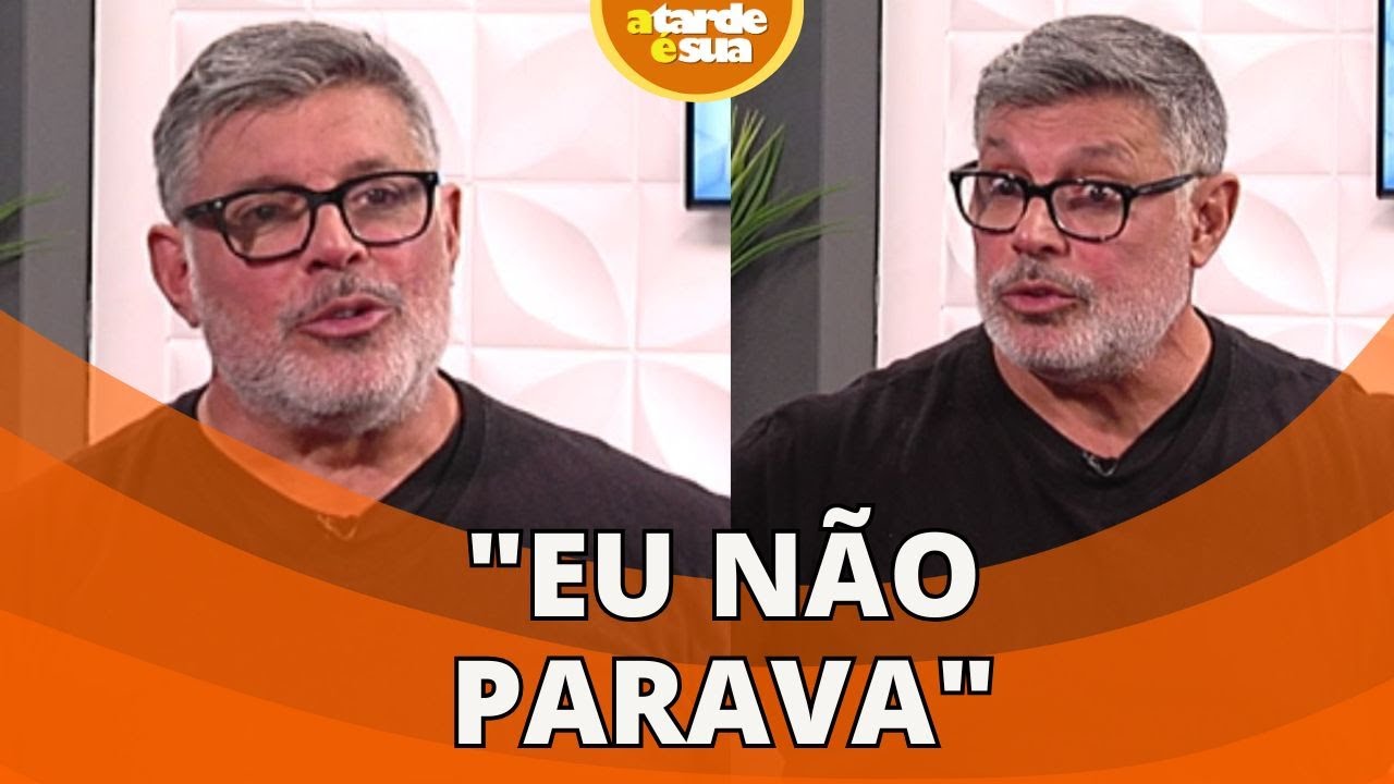 Alexandre Frota desabafa sobre luta contra o vício em drogas: "Durou uns 20 anos"
