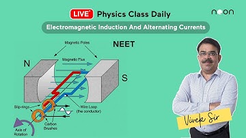 Electromagnetic Induction and Alternating Currents | NEET | Vivek Phalke | Noon India