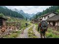 Secluded Mountain Village in Sichuan China: A Walking Tour of Hidden Rural Life
