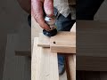 particularly practical pneumatic mini chamfering machine #woodworking #diy #tools #shorts