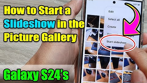 Galaxy S24/S24+/Ultra: How to Start a Slideshow in the Picture Gallery
