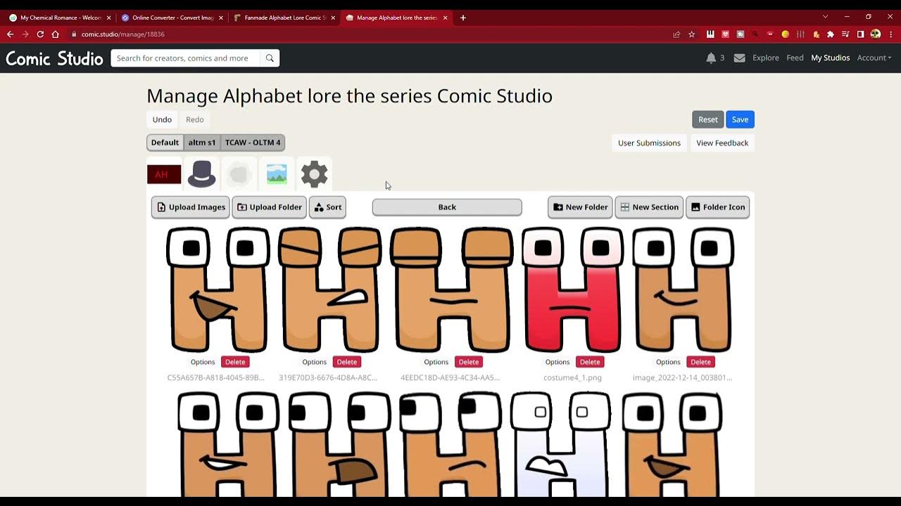 Browse Alphabet Lore Comics - Comic Studio