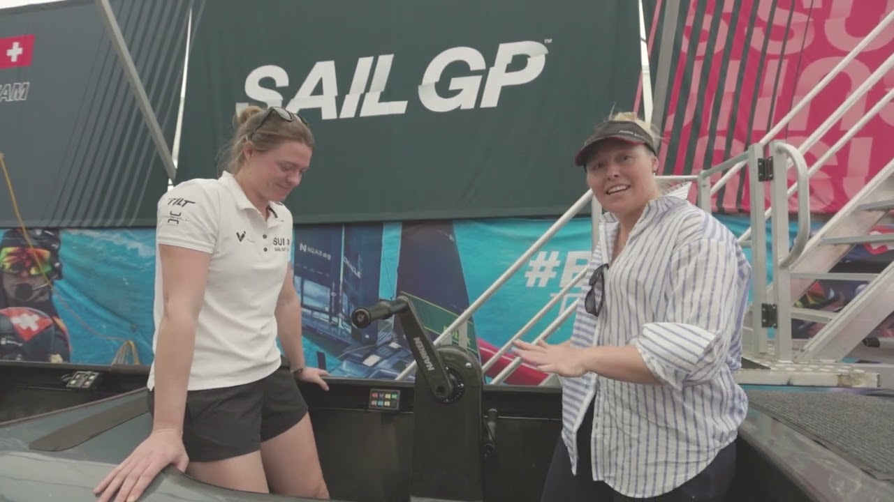Meet the Women of the Swiss SailGP Team | Switzerland SailGP Team
