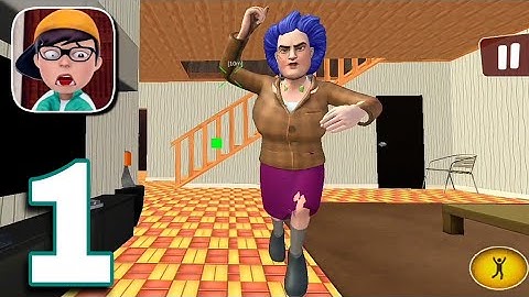 Scary Evil Teacher Horror Adventure Gameplay Walkthrough - Level 1 to 5