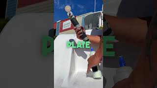 Polishing Corners On The Topside Of A Boat | MAXSHINE Mini Cordless Polisher M0312 V2