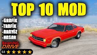 Top 10 MODS!!! VİDEOLARDA KULLANDIĞIM MODLAR │ Beam.ng Drive