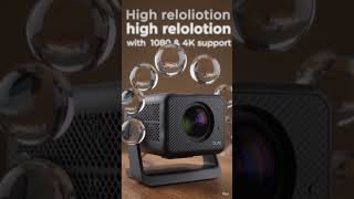 #DreamTrackAI Boat CineHead E1 Smart Projector 720p with 1080p & 4K 3W Speaker