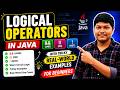 Logical Operators in Java Explained with Tricky Examples