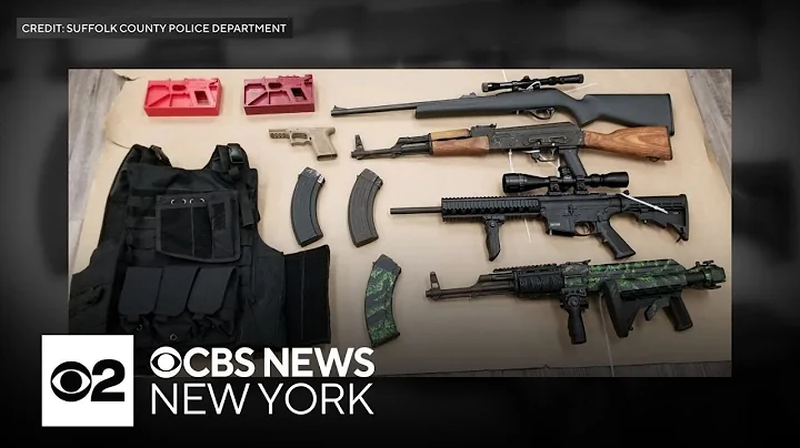 Cache of illegal weapons found in Long Island home, police say
