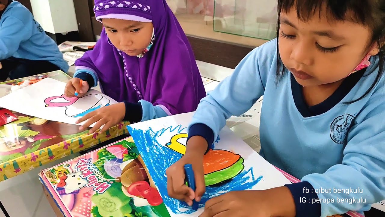 Lomba Mewarnai tingkat PAUD dan TK di Museum Bengkulu