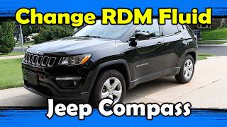 Change Rear Drive Module (RDM) Fluid, 2019 Jeep Compass, 2.4L 4-cyl, (2017-2022)