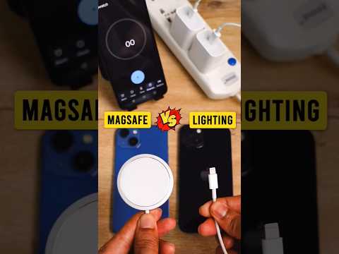 magsafe vs lightning charging test | Iphone 13 charging test | iphone 13 fast charging #iphone