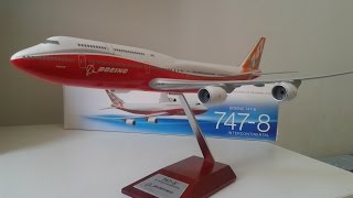 Hogan Wings Boeing 747-8 1/200 Miniature Model