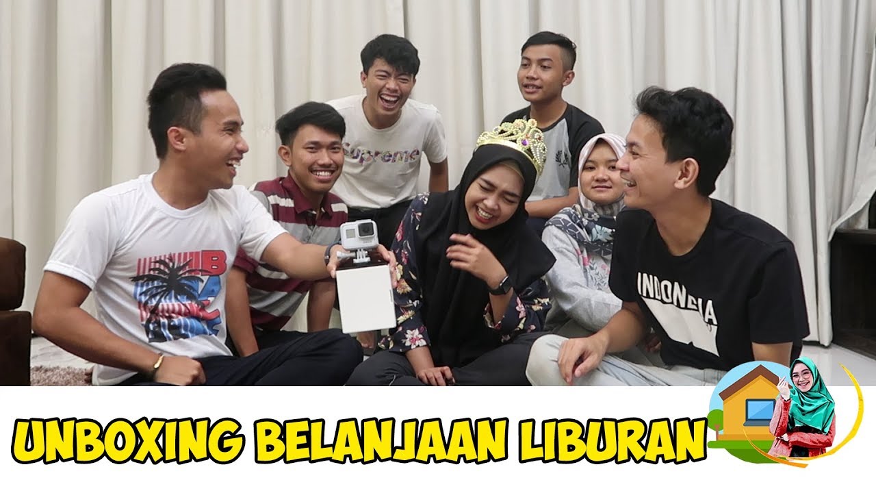 UNBOXING BELANJAAN LIBURAN TIM RICIS ❤️ Jutaan?