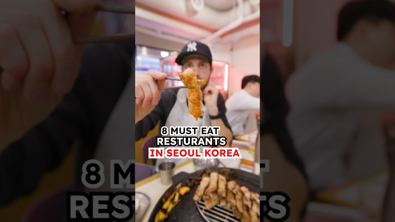 8 MUST EAT Restaurants in Seoul Korea #SummerOnShorts