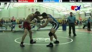 University Natls Fs 79 Kg 174 Lbs Matt Findley Vs. Bradley Wukie