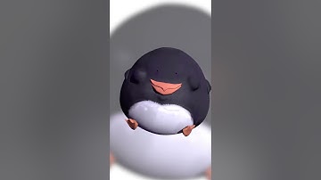 Vitalik penguin club dance #3d #memes #blender