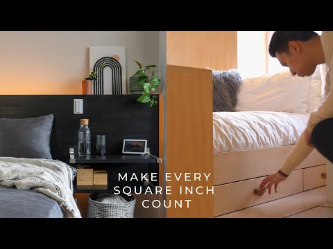 Wideo: Praktyczne łóżko ze schowkami