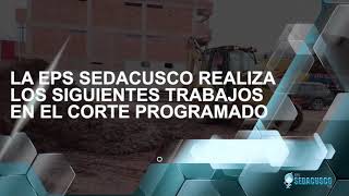 SEDACUSCO REALIZA LOS SIGUIENTES TRABAJOS  EN LA LÍNEA DE IMPULSIÓN DEL SISTEMA VILCANOTA