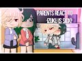 BakuDeku parents react to ‘Izuku is sick!’ || reaction ||