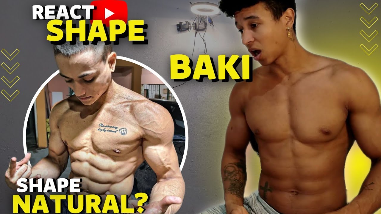 BAKI NO SHAPE | Reagindo ao SHAPE dos Inscritos - YouTube
