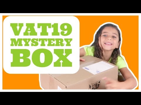 OPENING VAT 19 MYSTERY BOX... ANGELO GETS PRANKED || DinkyLandTV