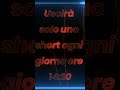 Ho deciso cosi non dimenticatevi.
