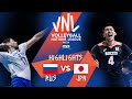 RUS vs. JPN - Highlights Week 1 | Men's VNL 2021