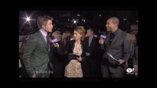 Robert Pattinson, Kristen Stewart: arrivals, photo together, carpet, interviews