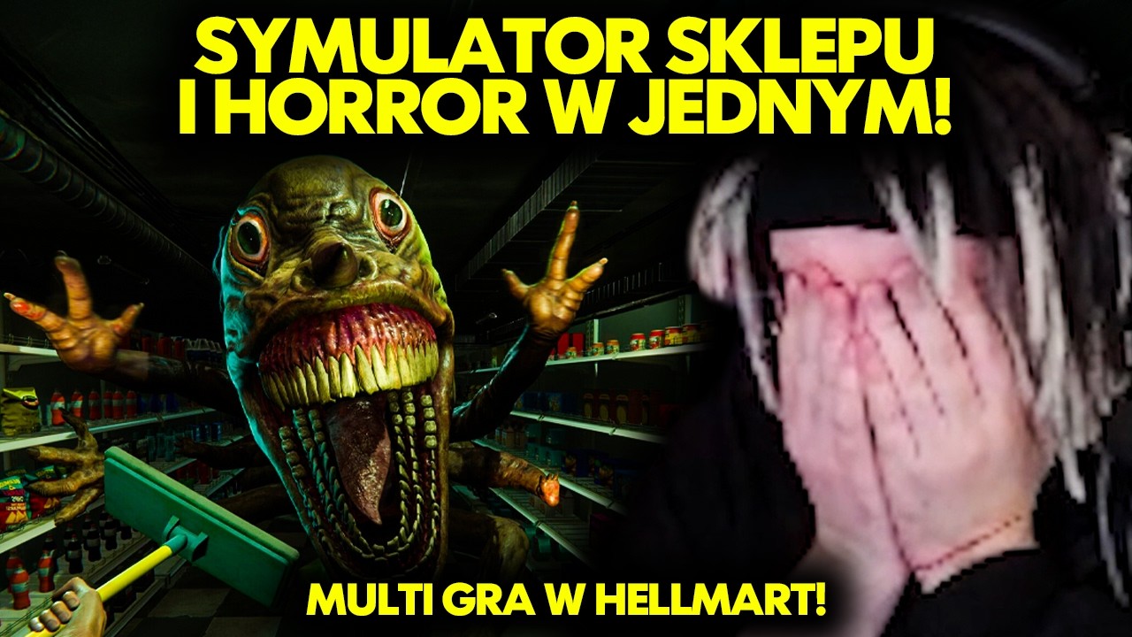 SYMULATOR SKLEPU I HORROR W JEDNYM! | MULTI gra w HELLMART!
