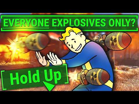Fallout 4 But EVERYONE Uses Explosives Only