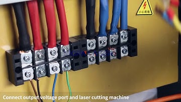 Mini Laser Cutting Machine Installation---Step 4 Install the Transformer