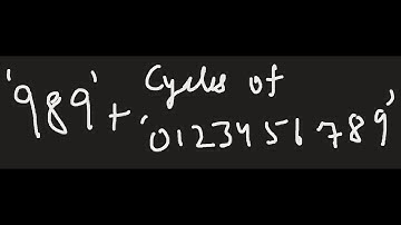 Codeforces Round 695 | Problem A | Wizard of Orz | 989 + cycles of 