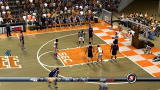 College Hoops 2K8 Gameplay (RPCS3) - Gonzaga Bulldogs at Tennessee Volunteers