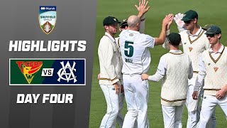 Tasmania v Victoria | Sheffield Shield 2023-24 | Day 4