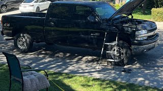Lb7 Duramax turbo coolant lines leak and repair
