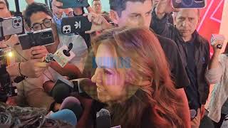 Lucero desea lo mejor a ANGELIQUE BOYER Por novela DOMÉNICA MONTERO versión de LA DUEÑA 
