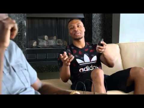 damian lillard foot locker commercial