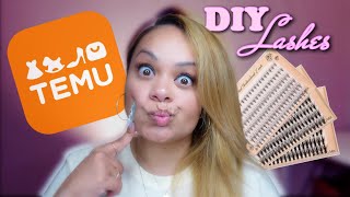 DIY LASH EXTENSION AT HOME | Temu Lashes screenshot 5