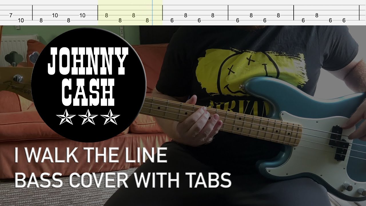 How To Play I Walk The Line On Bass