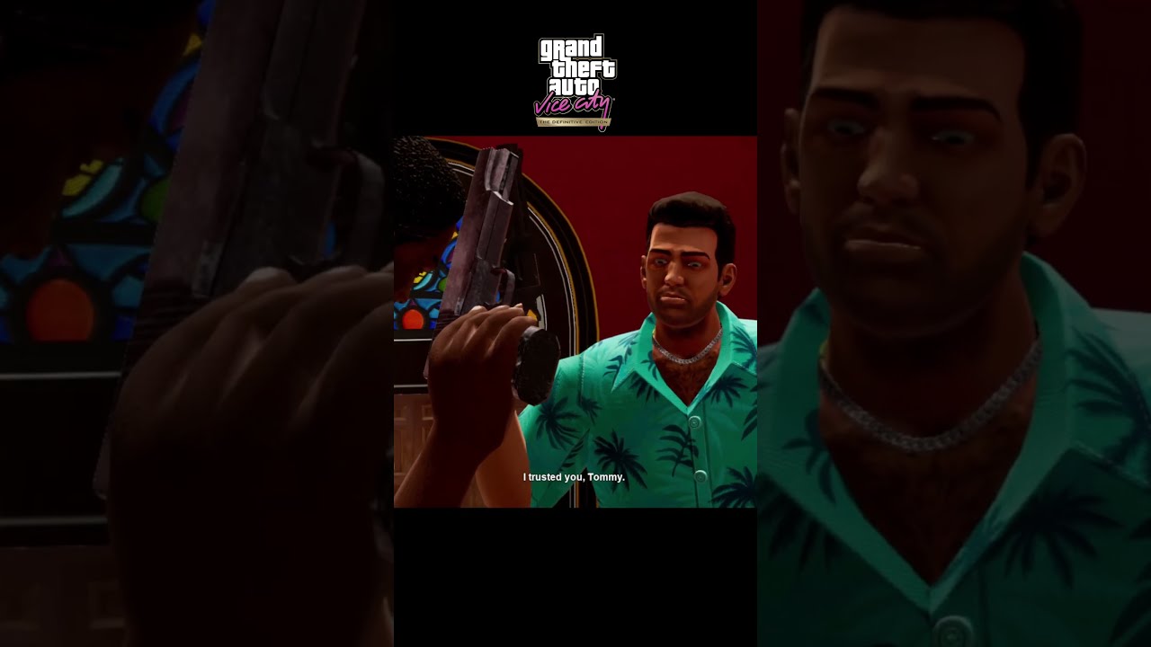 GTA Vice City Definitive Edition RUB OUT Shorts Gtavicecity